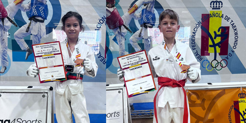 va3393-taekwondo El Club Taekwondo ganó dos bronces en el Campeonato de España por Club