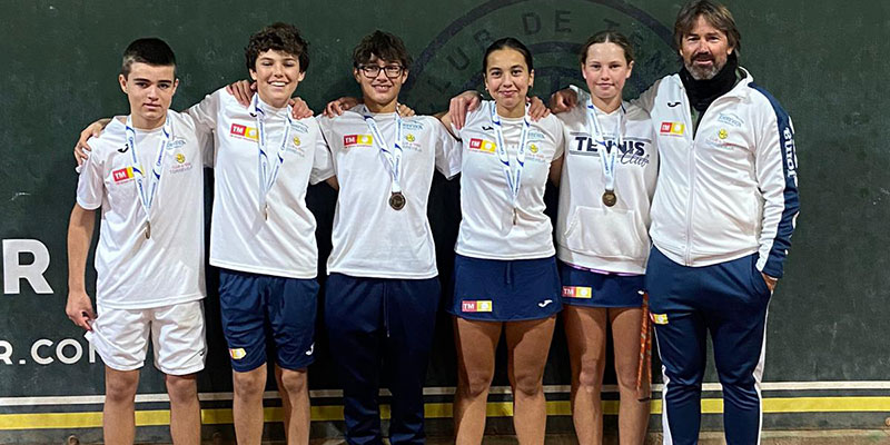 va3394-INFANTIL-PROVINCIAL-14122024 Destacada actuación de los equipos del Club de Tenis Torrevieja en competiciones provinciales y autonómicas