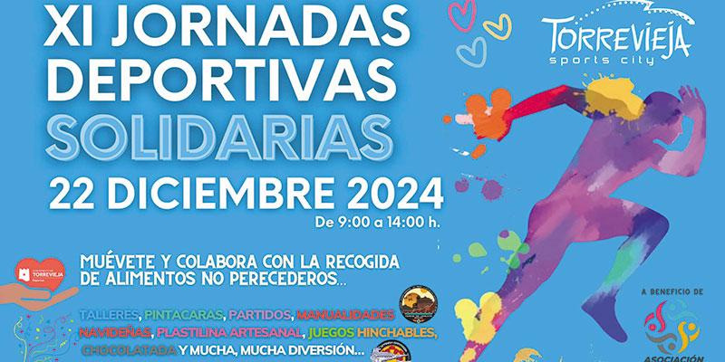 va3394-JORNADAS-SOLIDARIAS Este domingo se celebran las XI Jornadas Deportivas Solidarias