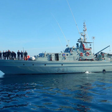 El patrullero “Toralla” realizará un arriado solemne durante su estancia en Torrevieja