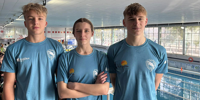 va3398-natacion Buenos resultados del Club de Natación Alfa