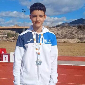 Alejandro Guil Vega, subcampeón autonómico sub12 en disco