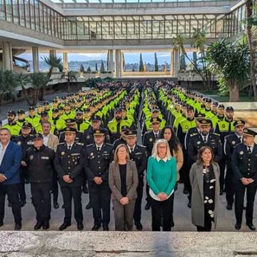 Más de 40 agentes de policía local se incorporan al IVASPE para realizar el 61º Curso Básico de Formación