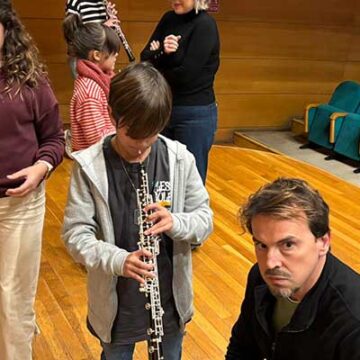 Masterclass de oboe con Bruno Lucas: una jornada de formación y excelencia en el Conservatorio de Torrevieja