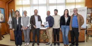 Firma del convenio de colaboración en el Real Club Náutico de Torrevieja
