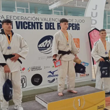 Siete metales para el Judo Club en San Vicente del Raspeig