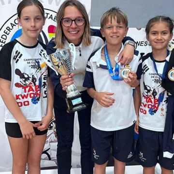 Cinco medallas para el Club Taekwondo en Castellón