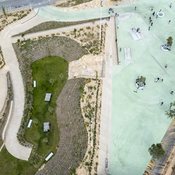 Inaugurada la zona deportiva del parque inundable de Torreta Florida