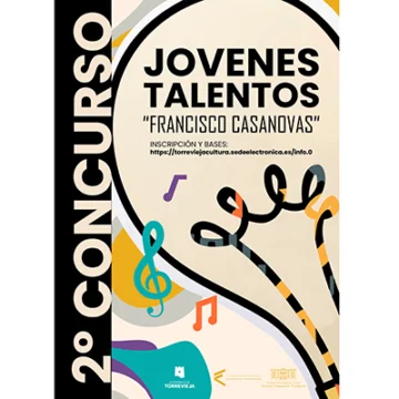 Abiertas las inscripciones del II Concurso de Jóvenes Talentos Musicales “Francisco Casanovas”