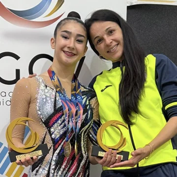 Éxito del Club Gimnasia Rítmica Jennifer Colino en el Campeonato Autonómico absoluto individual