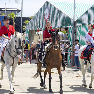 Los sones de la Salve Rociera cerraron la Feria de Mayo