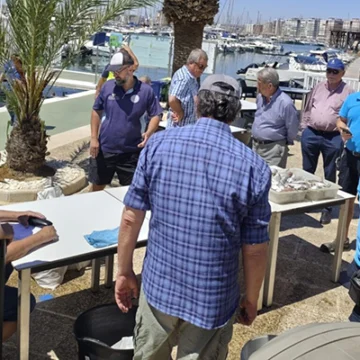 Rafael Mesa y Guzmán Aniorte ganaron la 1ª manga de la Liga de Campeones de Pesca a Dúos en el RCNT