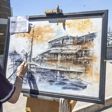 Gran participación en el I Concurso de Pintura Rápida de Grupo “Arte Torrevieja”
