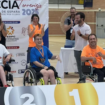 El deporte paralímpico brilló en el Palacio de los Deportes