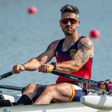 Javier García, quinto en el Campeonato de Europa de Remo Paralímpico