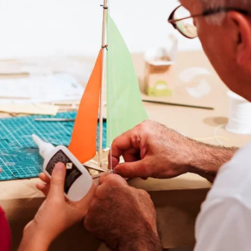 Finalizó el primer taller de iniciación al modelismo naval