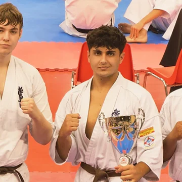 El Club “Saito Dojo” brilla en Zaragoza con seis podios en el Nacional de Kyokushin