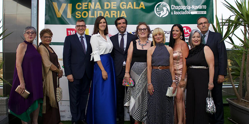 va3417-chapapria 7 asociaciones locales beneficiadas en la gala del despacho Chapapría & Navarro y Asociados