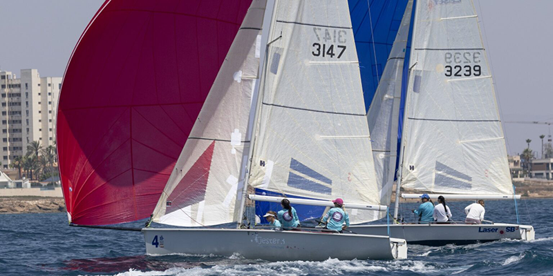 va3419-RCNT 1 El RCNT consigue la plata en la Regata Autonómica Femenina de Monotipos