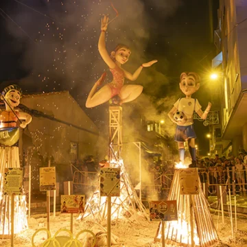 Fuego y agua en Los Molinos del Calvario
