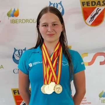 Cuatro oros para Gabriela Álvarez en el Nacional de Girona