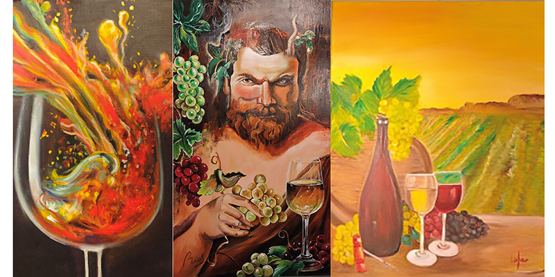 va3421-grupo arte torrevieja 2 El Grupo “Arte Torrevieja” expone “El universo del vino” en el Casino