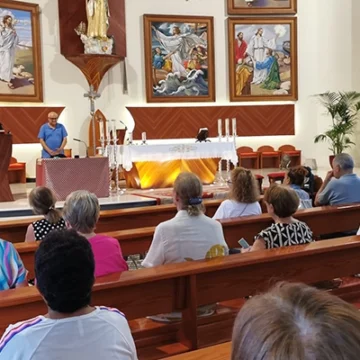 José María Pérez Basanta hizo un repaso por el Antiguo y Nuevo Testamento