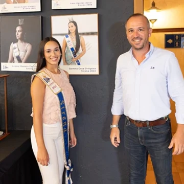 Emotiva despedida de Gemma Cruz Ortigosa como Sirena 2024 del Real Club Náutico