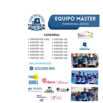 Abierto el plazo de inscripción equipo Máster 2025-26