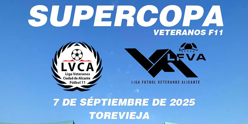 VA3428-SUPERCOPA El 7 de septiembre se disputa la Supercopa de Veteranos F11
