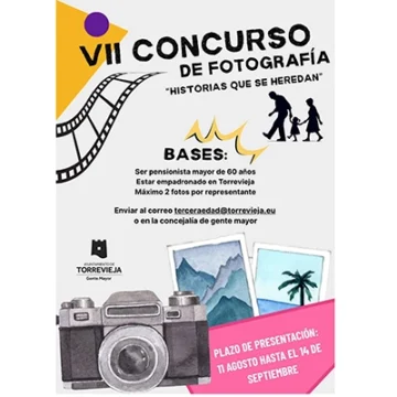 Abierto el plazo para participar en el VII Concurso de Fotografía Homenaje al Mayor