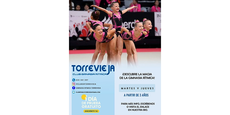 va3426-gr El Club de Torrevieja abre la temporada de gimnasia rítmica con clases para niñas desde 3 años