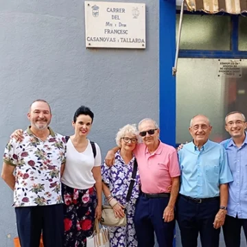 Brillantes actos en homenaje a Francisco Casanovas en Tarragona