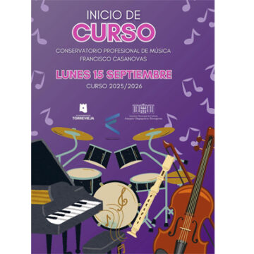 El Conservatorio “Francisco Casanovas” abre sus puertas para un nuevo curso lleno de música, ilusión y talento