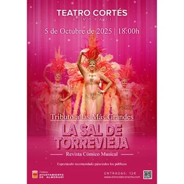 La sal de Torrevieja llega al Teatro Cortés de Almoradí