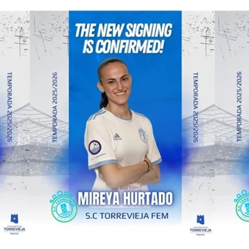 La sección femenina del SC Torrevieja comienza su puesta a punto y el club anuncia tres incorporaciones: Sofía, María y Mireya