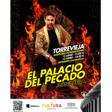 A la venta las últimas entradas para Juan Dávila que traerá en junio “El palacio del pecado”