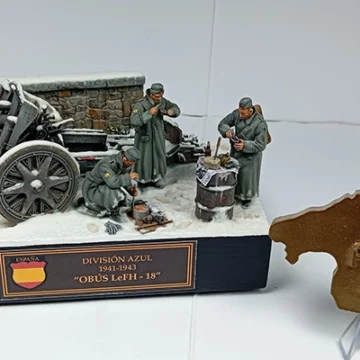 La obra de Rafael Aracil en todo lo alto en el XI Concurso de Modelismo Estático en Palma de Mallorca