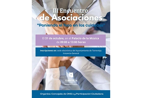 asoc El 31 de octubre se celebra el III Encuentro de Asociaciones