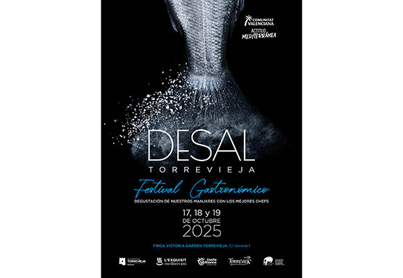 va3434-CARTEL DESAL TORREVIEJA FESTIVAL GASTRONÓMICO Torrevieja se prepara para la primera edición del festival gastronómico Desal