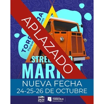 Aplazado el Street Food Market por motivos meteorológicos