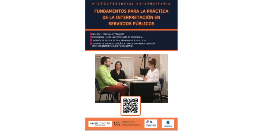 La UA oferta en Torrevieja la primera microcredencial de Traducción e Interpretación de ruso y ucraniano