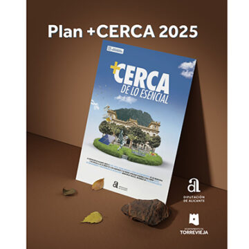 va3435-cartel subvencion Torrevieja recibe subvenciónde 62.000 euros dentrodel Plan +Cerca 2025