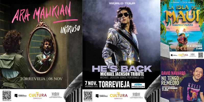 VA3438-FINDE-CULTURAL Una semana repleta de cultura: cinco eventos únicos con más de 3.000 espectadores en Torrevieja