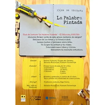 Comienza la segunda edición del club de lectura “La palabra pintada”