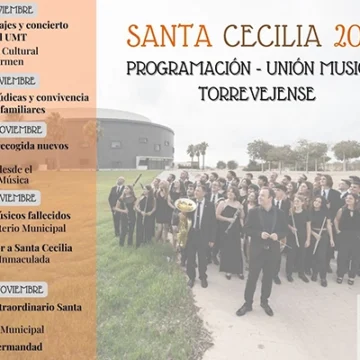 La Unión Musical Torrevejense inicia los actos de Santa Cecilia