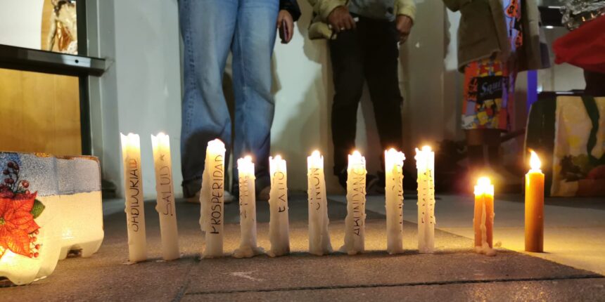 Gran asistencia a la “Noche de las Velitas” en la Parroquia del Sagrado Corazón 