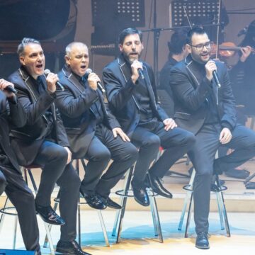 La gran noche de Sette Voci con la Orquesta Sinfónica