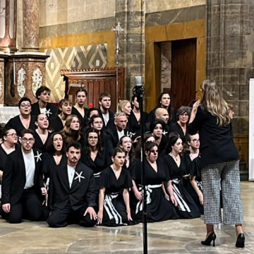 Primer premio para el coro Sinfonía de la Escuela Coral Municipal en Binissalem (Mallorca)