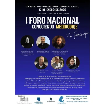 Torrevieja acoge este sábado el primer foro nacional sobre el fenómeno mariano de Medjugorje (Bosnia-Herzegovina)